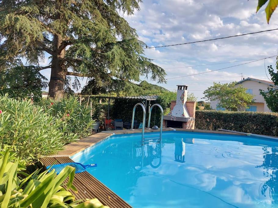 Villa De Charme Avec Piscine Saint-Jory Buitenkant foto