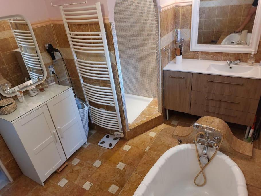 Villa De Charme Avec Piscine Saint-Jory Buitenkant foto